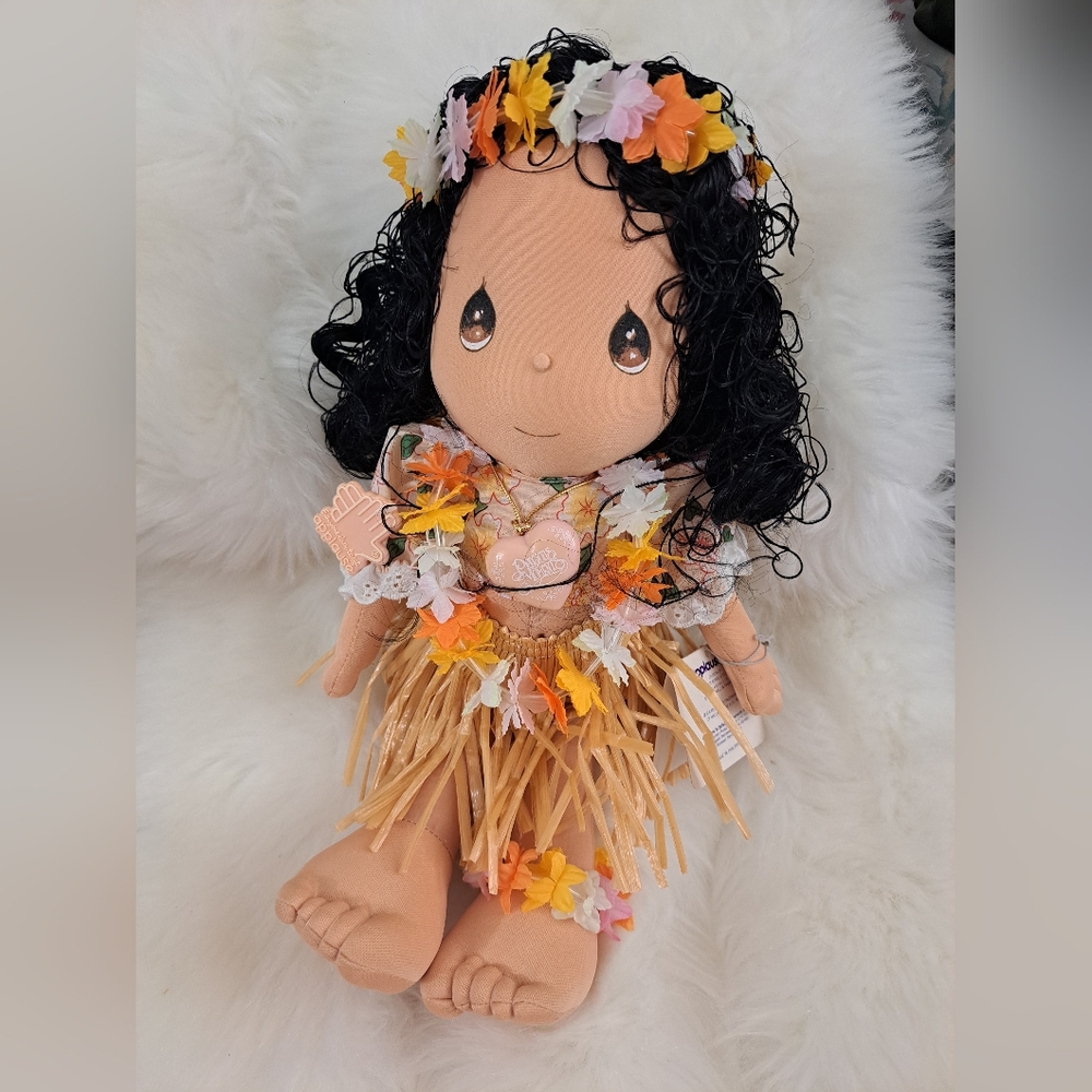 Vintage 1987, Applause, Precious Moments, Worlds Children Hawaiian Doll, Lulu
